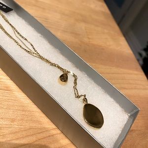 Jenny Bird Mithras Varuna double strand necklace NWT